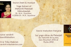 Yoga Sutra - Chapitre 3: Vibhuti Pada